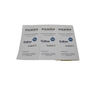 High Quality Logo Printing Customized Paper Sticker Wholesale Bio-friendly Adhesive Stickers